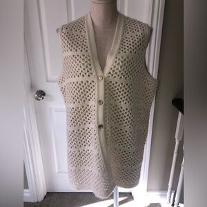 Vintage St. Michael knit vest